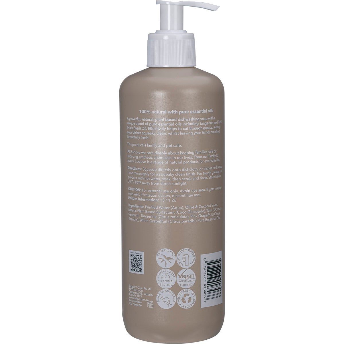 Euclove Dish Soap 500ml