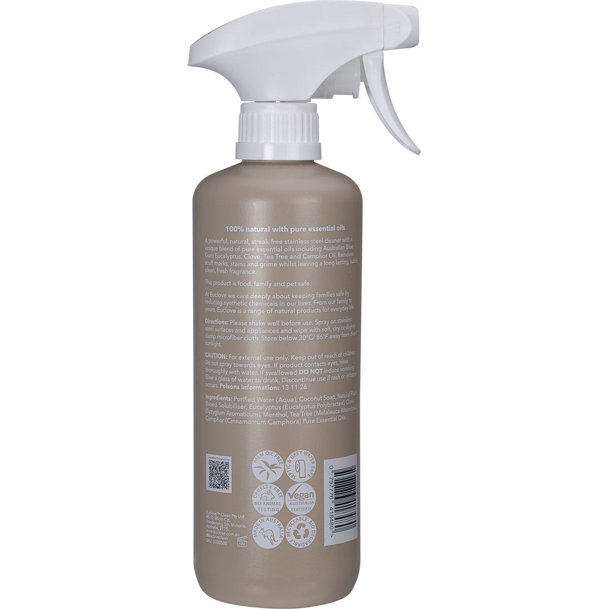 Euclove Stainless Steel Spray 500ml