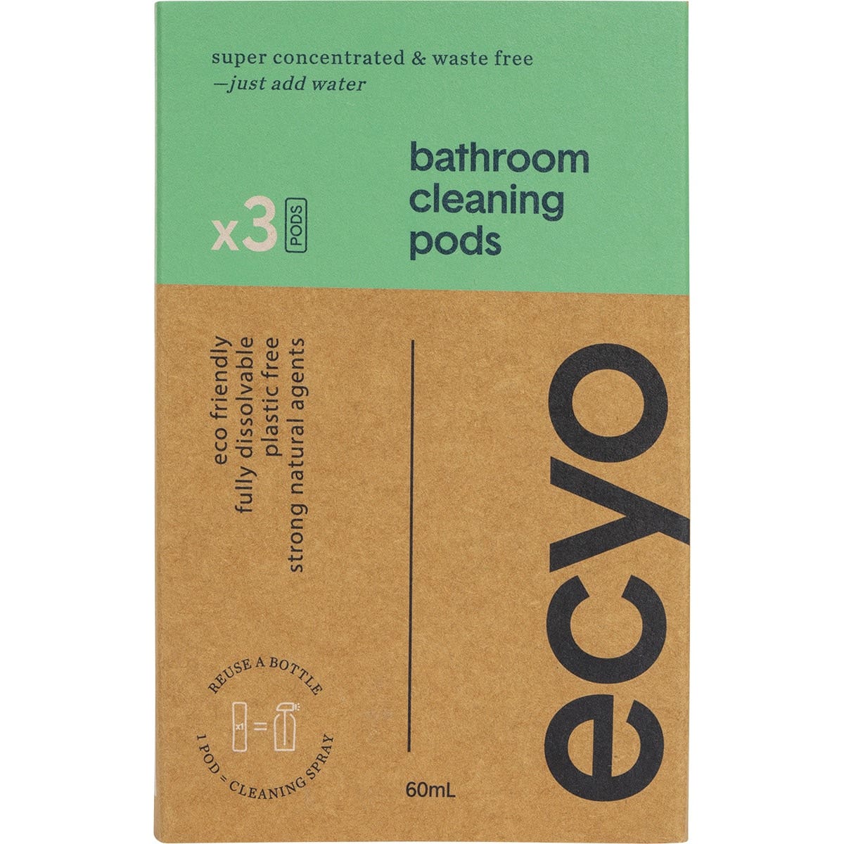ECYO Cleaning Pods Bathroom 5x60ml