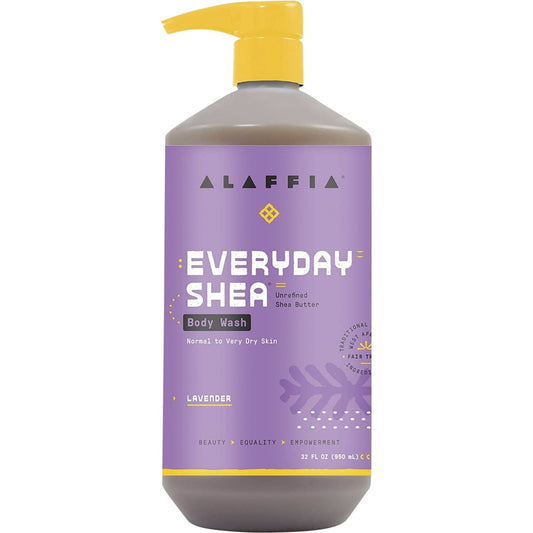 Alaffia Everyday Shea Body Wash - Lavender 950ml