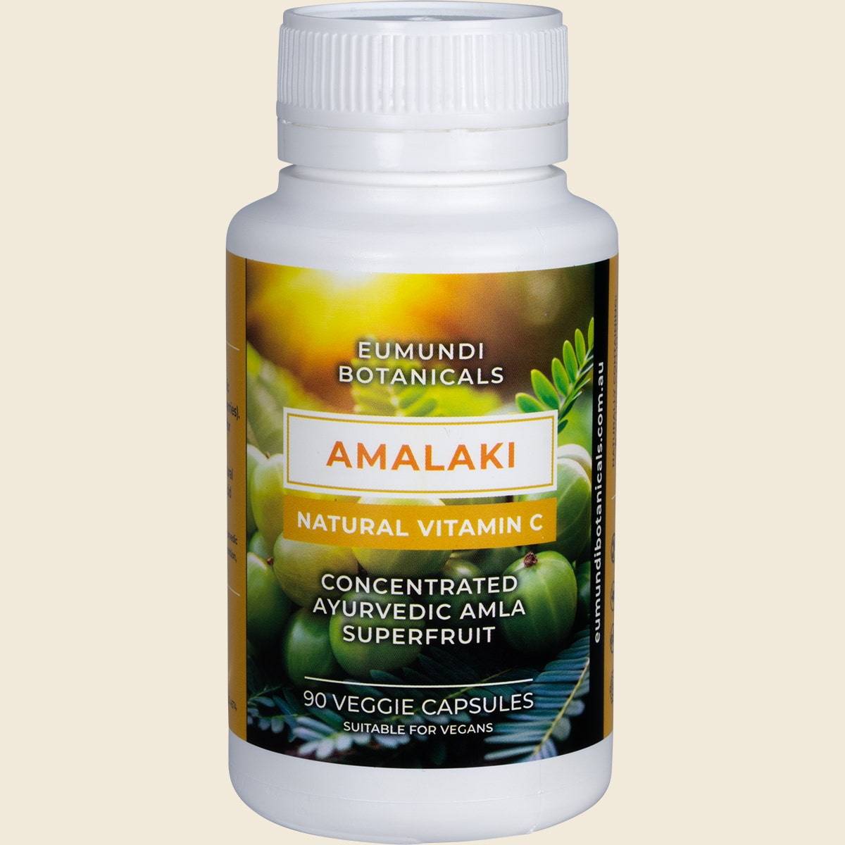 Eumundi Botanicals Amalaki Natural Vitamin C Capsules 90 Caps