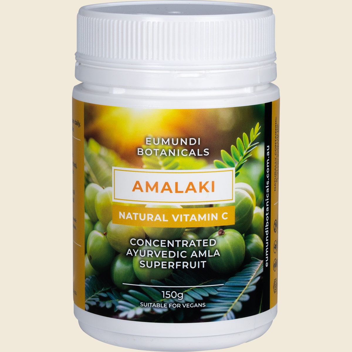 Eumundi Botanicals Amalaki Natural Vitamin C Powder 150g