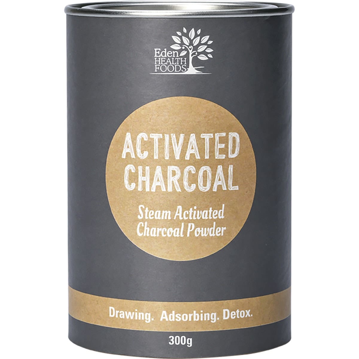 EDEN HEALTHFOODS Activated Charcoal Steam Activated Charcoal Powder 300g