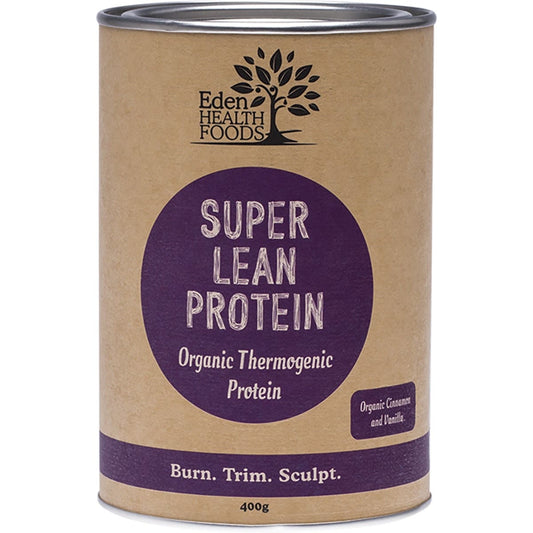 EDEN HEALTHFOODS Super Lean Protein Cinnamon & Vanilla 400g