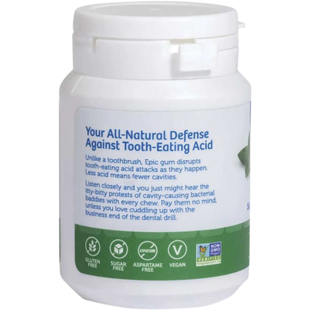 EPIC Xylitol Chewing Gum Spearmint 50