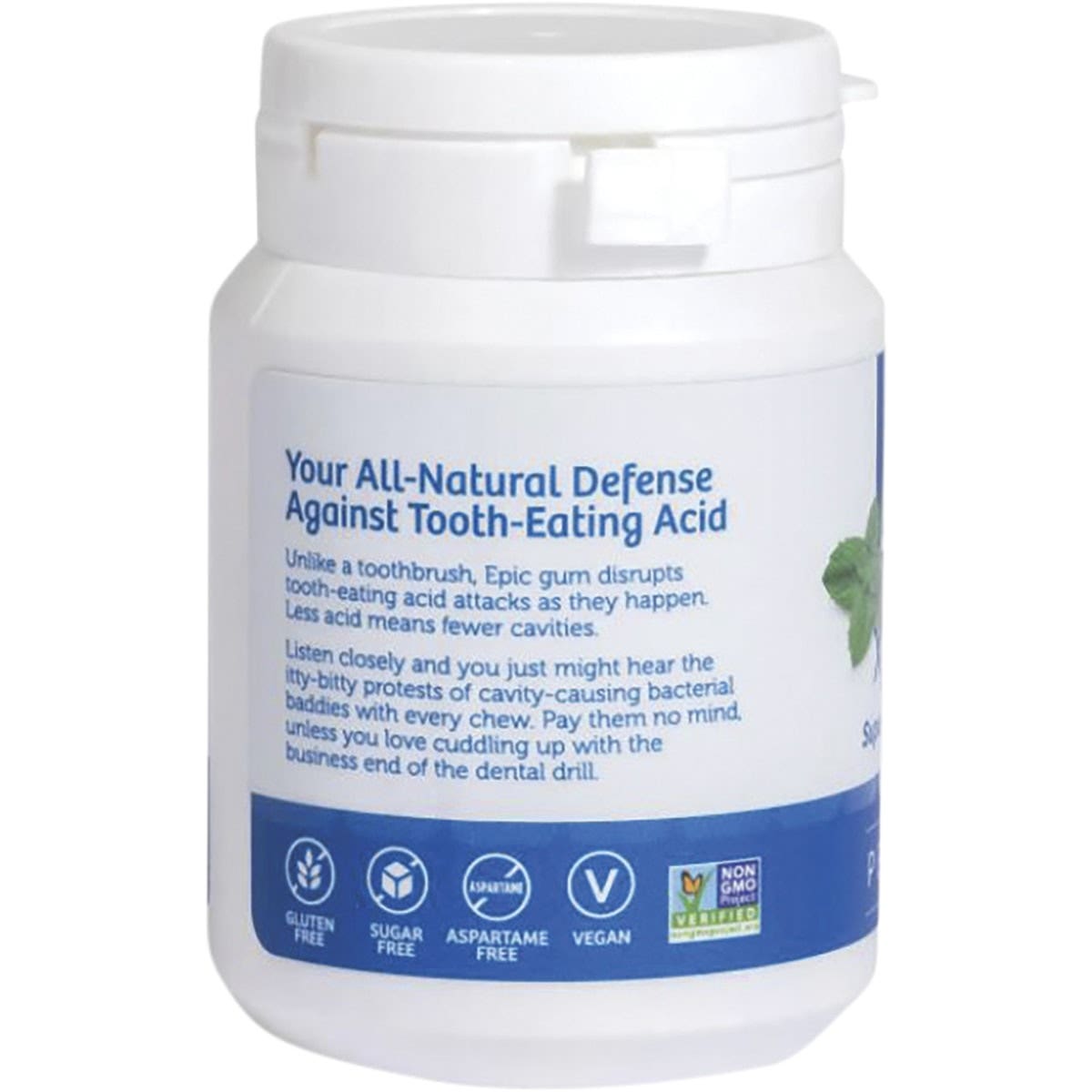 EPIC Xylitol Dental Mints Peppermint 180