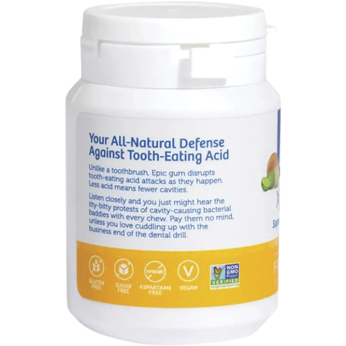 EPIC Xylitol Chewing Gum Fresh Fruit 50