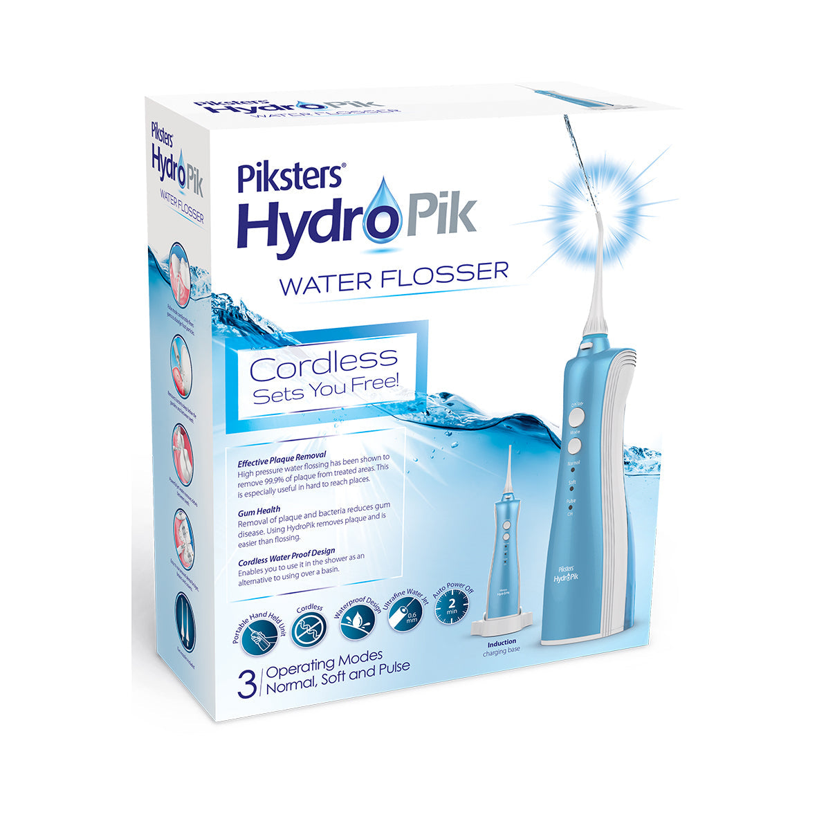 Piksters HydroPik Water Flosser Cordless