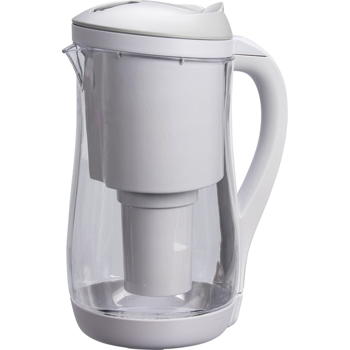 ECOBUD Gentoo Plastic Water Filter Jug Grey & White 1.5L