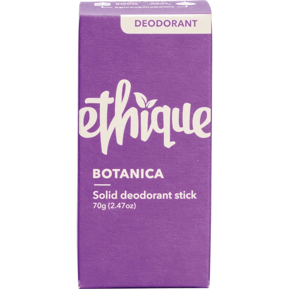 ETHIQUE Solid Deodorant Stick Botanica 70g