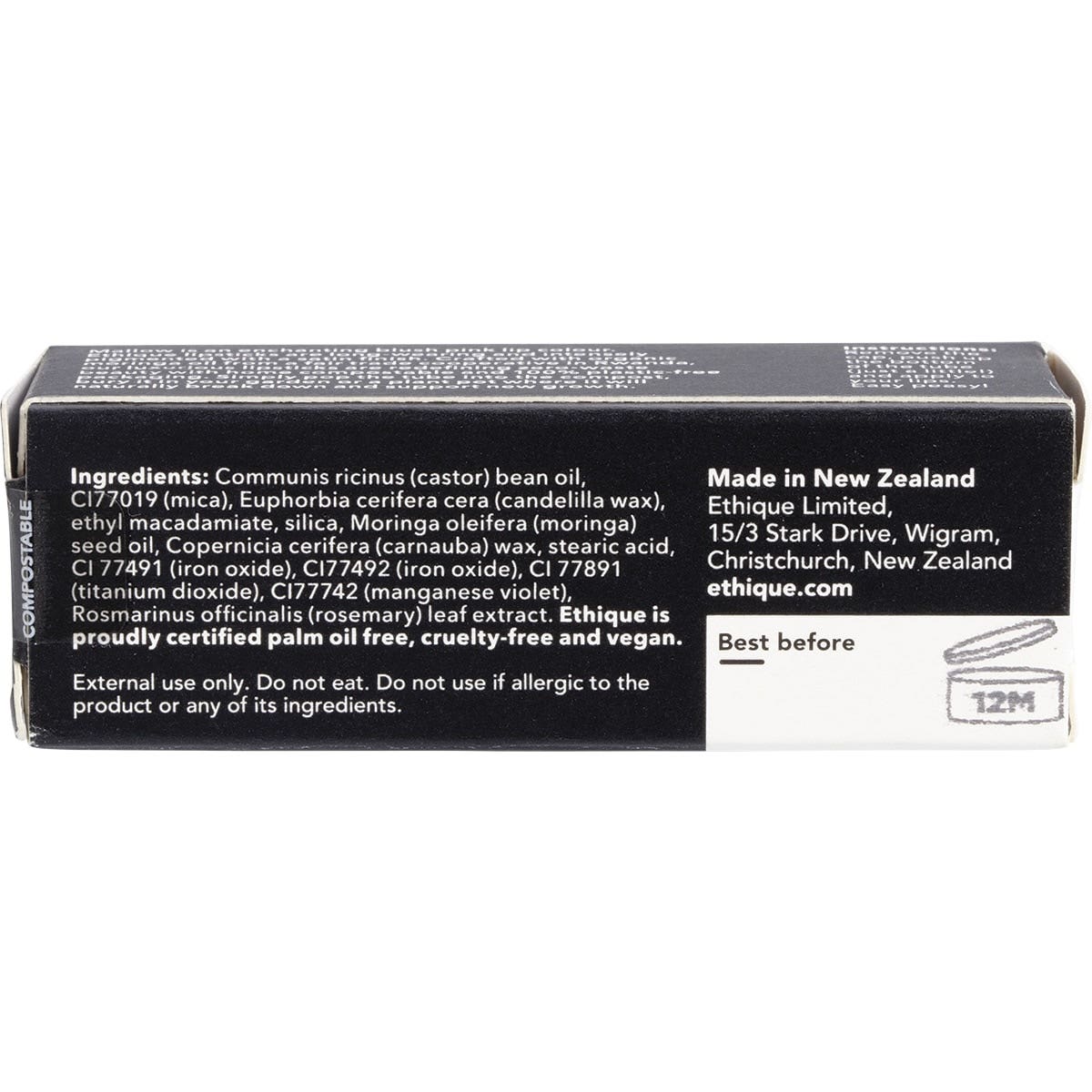 ETHIQUE Lipstick Mallow - Blush Pink 8g