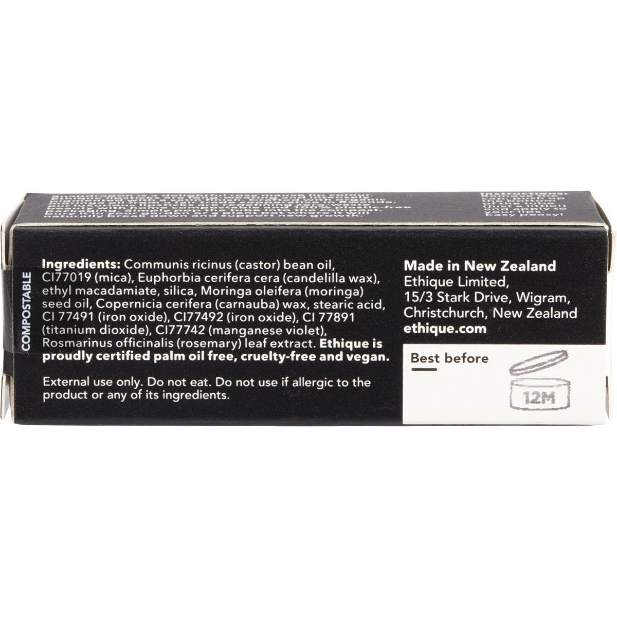 ETHIQUE Lipstick Snapdragon - Rosy Mauve 8g