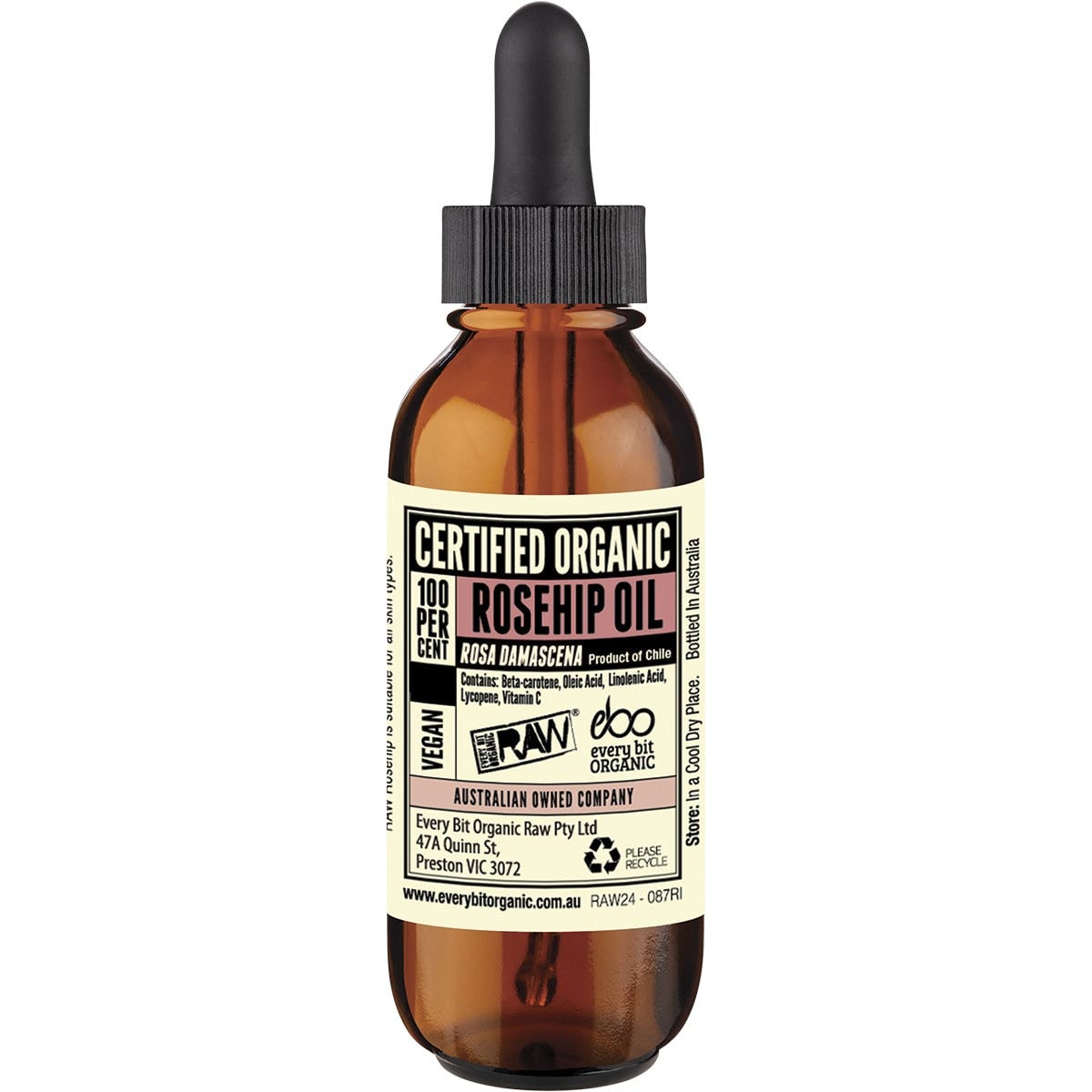 EVERY BIT ORGANIC RAW Rosehip Oil 25ml