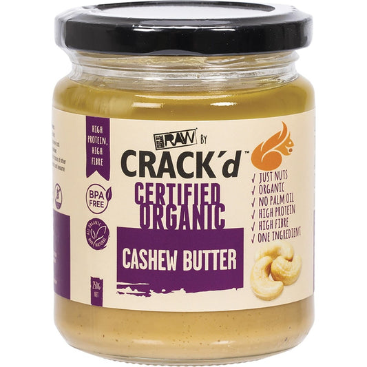 EVERY BIT ORGANIC RAW Crack'd Cashew Butter 250g