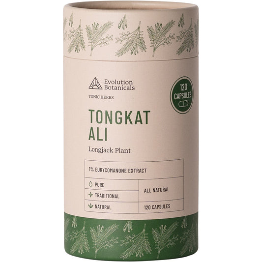 Evolution Botanicals Tongkat Ali Longjack Plant 120 Caps