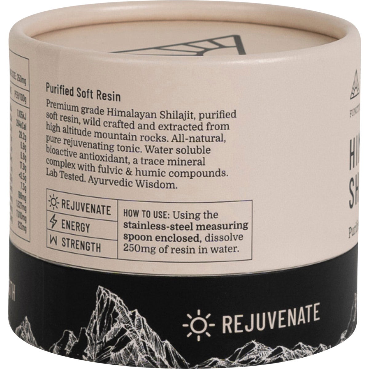 Evolution Botanicals Himalayan Shilajit Purified Soft Resin 30g