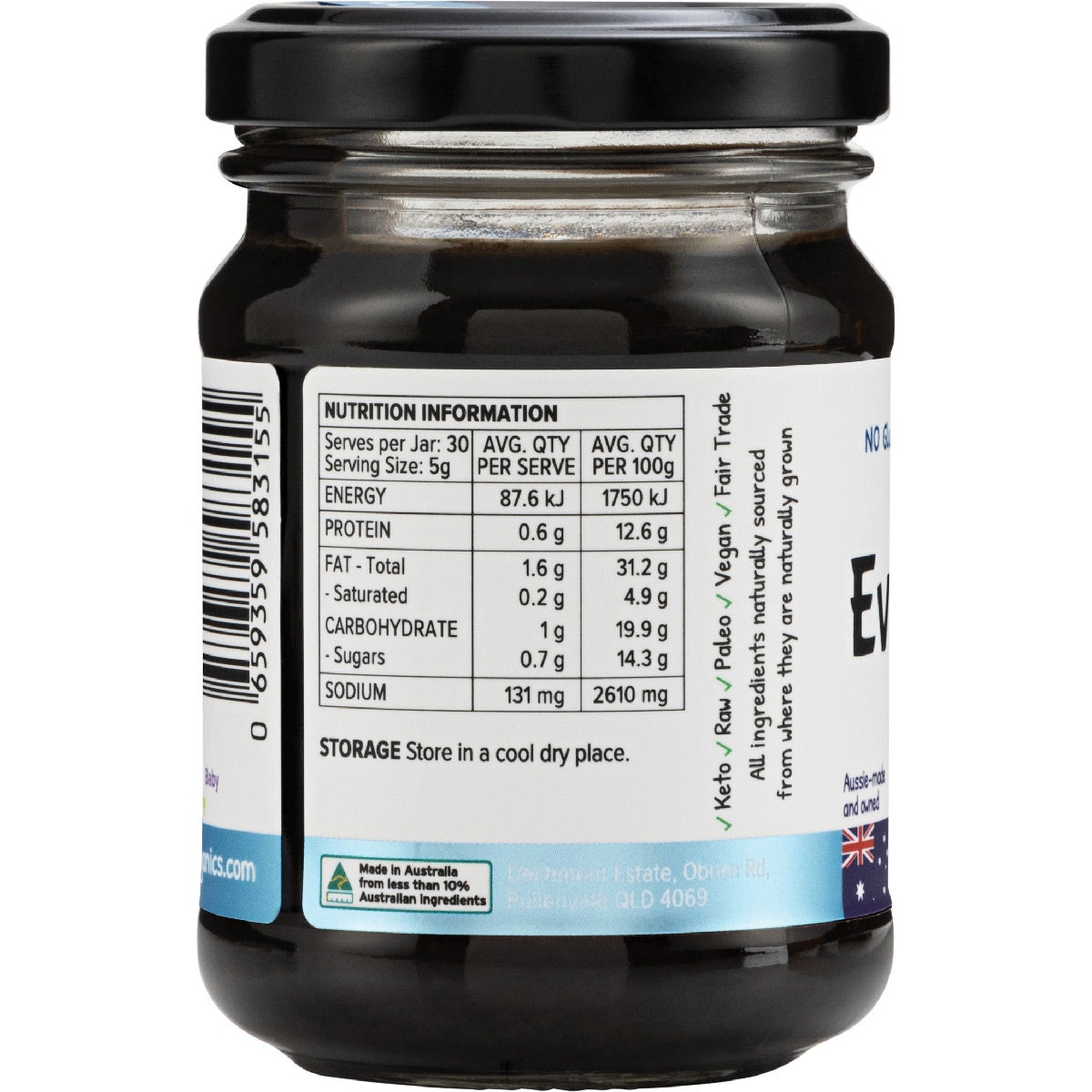 EveryOrganics EveryMite Reduced Aussie Salt 150g
