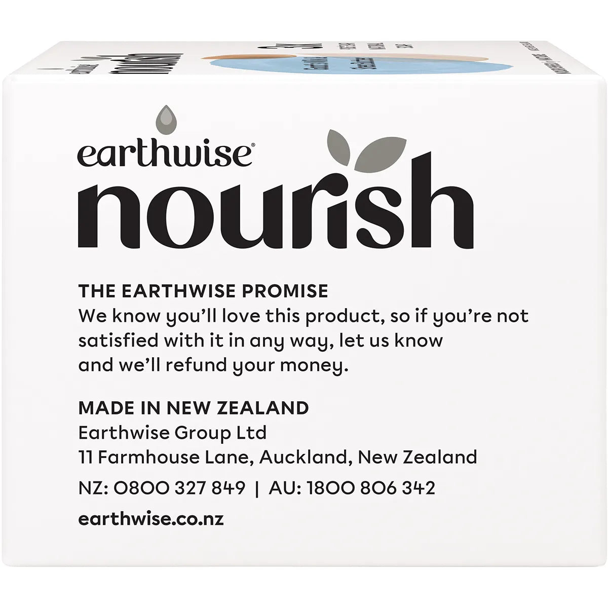 EARTHWISE NOURISH Natural Soap Bar Goat's Milk & Shea Butter 3x90g