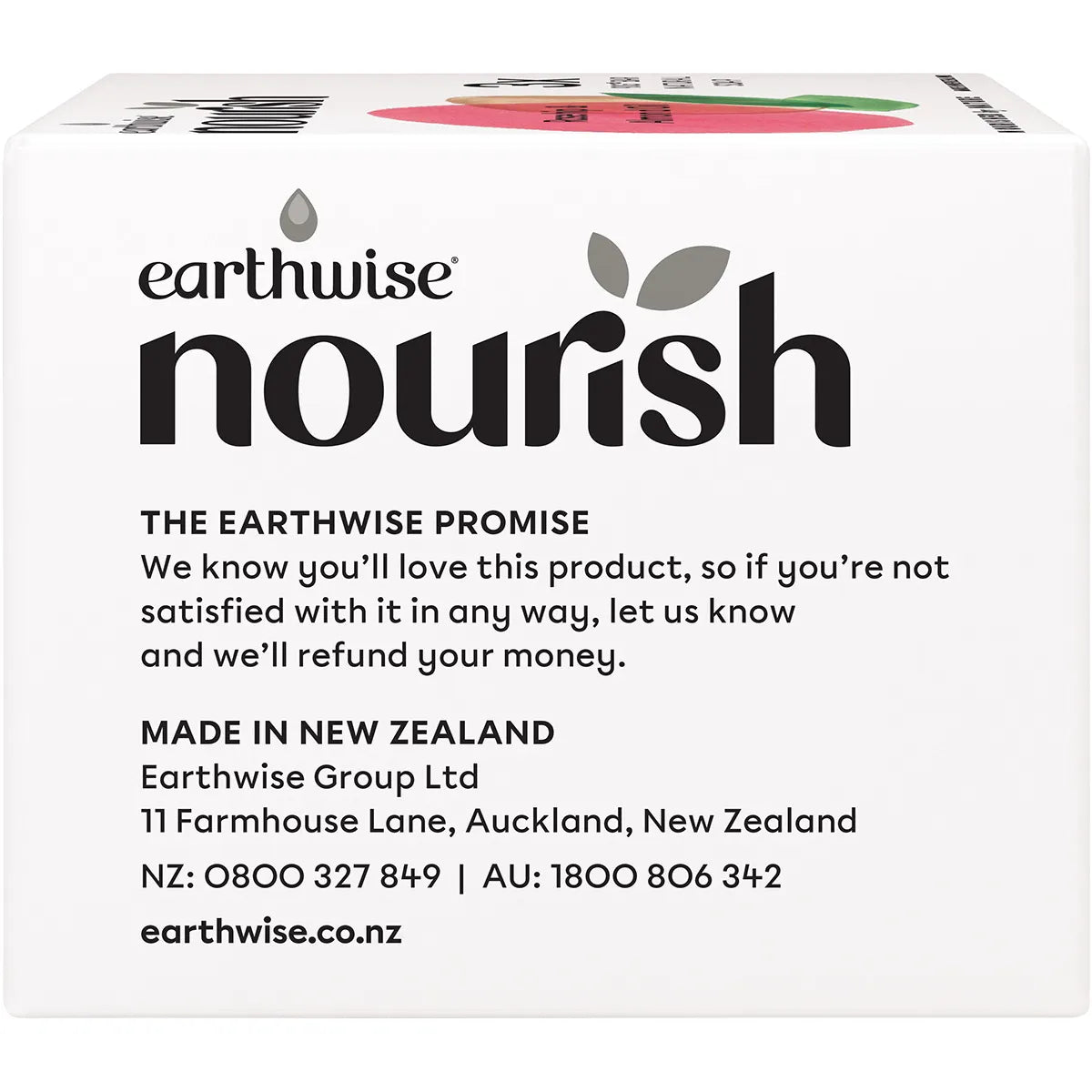 EARTHWISE NOURISH Natural Soap Bar Rosehip & Almond Oil 3x90g