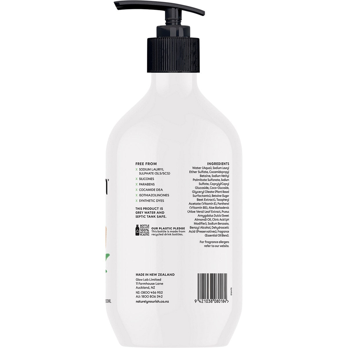 Earthwise Nourish Shampoo Balance Normal Hair 800ml