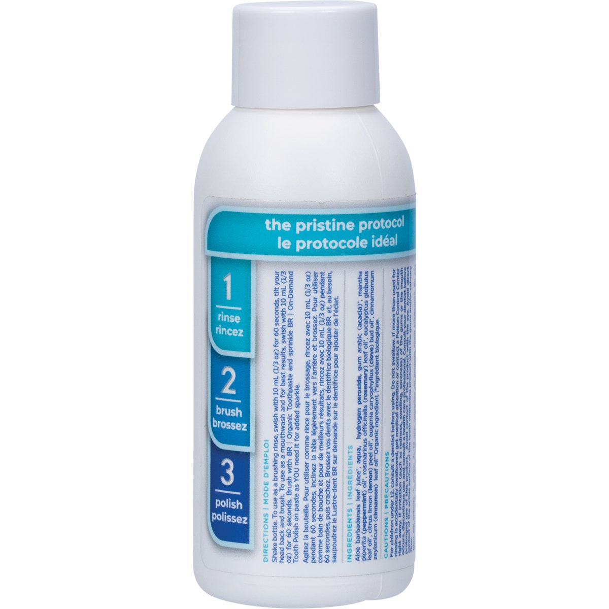 ESSENTIAL OXYGEN Toothpaste/Mouthwash Brushing Rinse - Peppermint 88ml