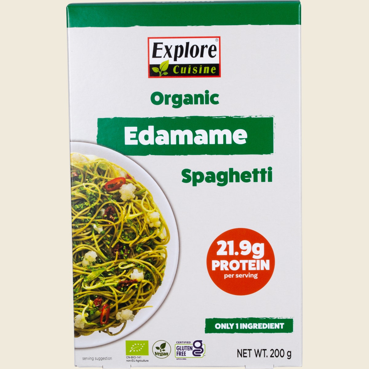 Explore Cuisine Organic Edamame Spaghetti 200g