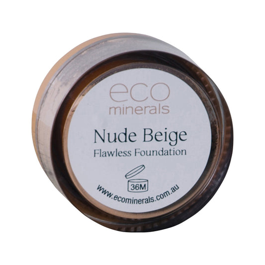 Eco Minerals Flawless Matte Mineral Foundation Nude Beige 5g