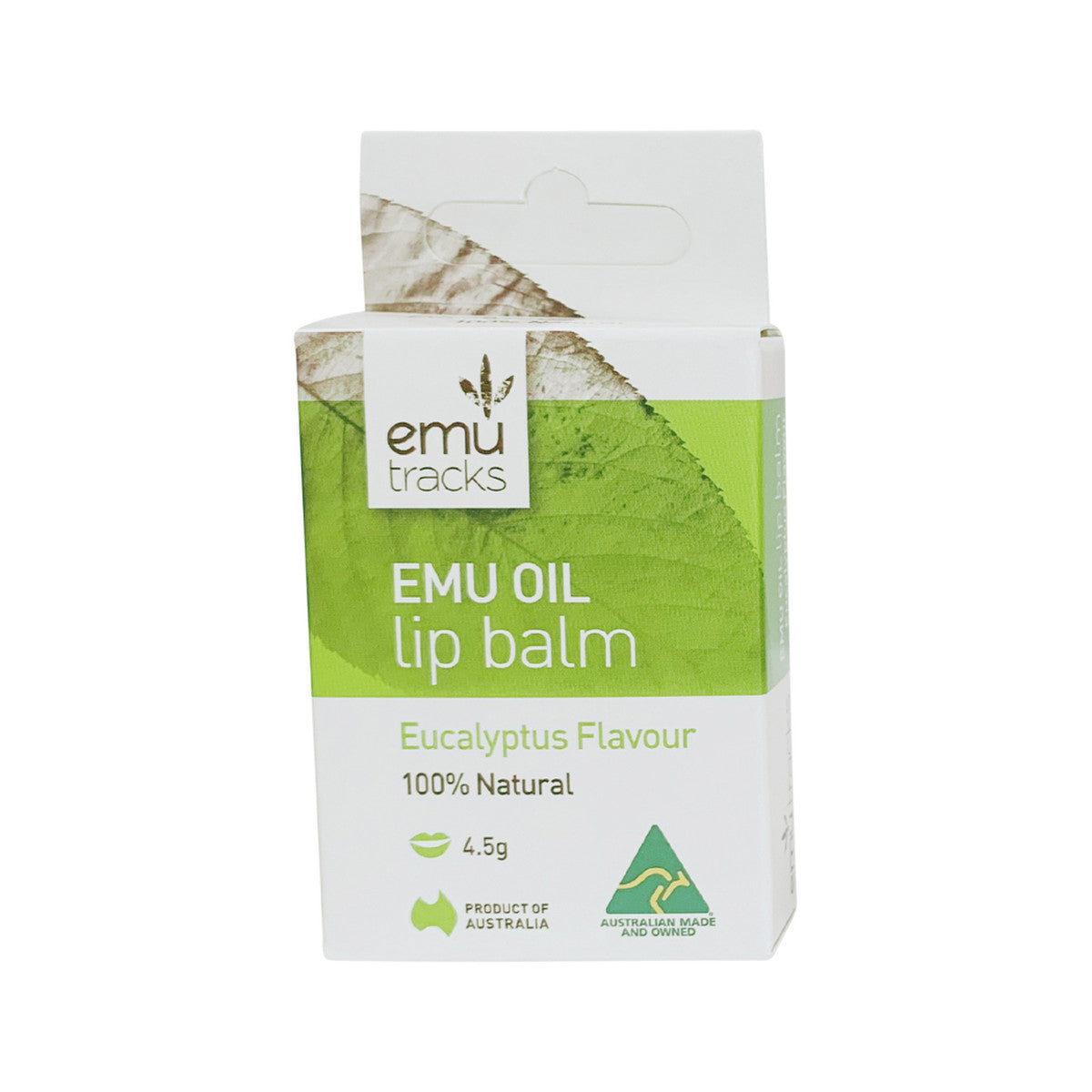Emu Tracks Emu Oil Lip Balm Eucalyptus 4.5g