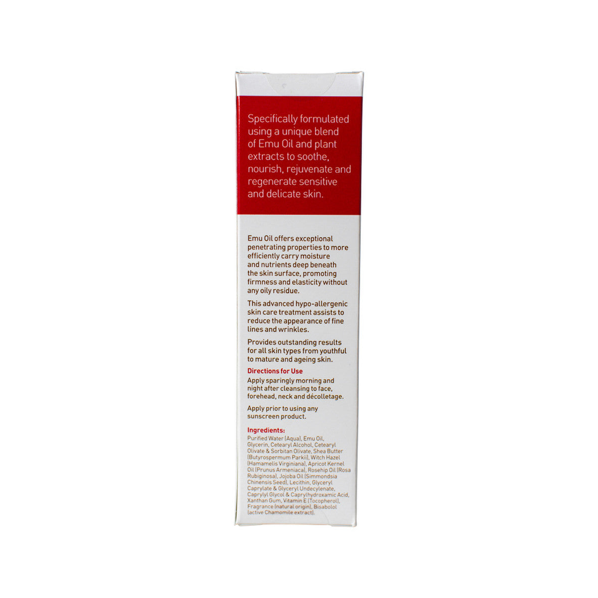 Emu Tracks Emu Oil Moisturiser (Activated Skin Care for Sensitive & Delicate Skin) 55g