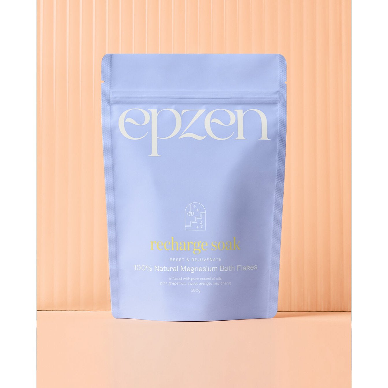 Epzen Magnesium Bath Flakes Recharge Soak 500g