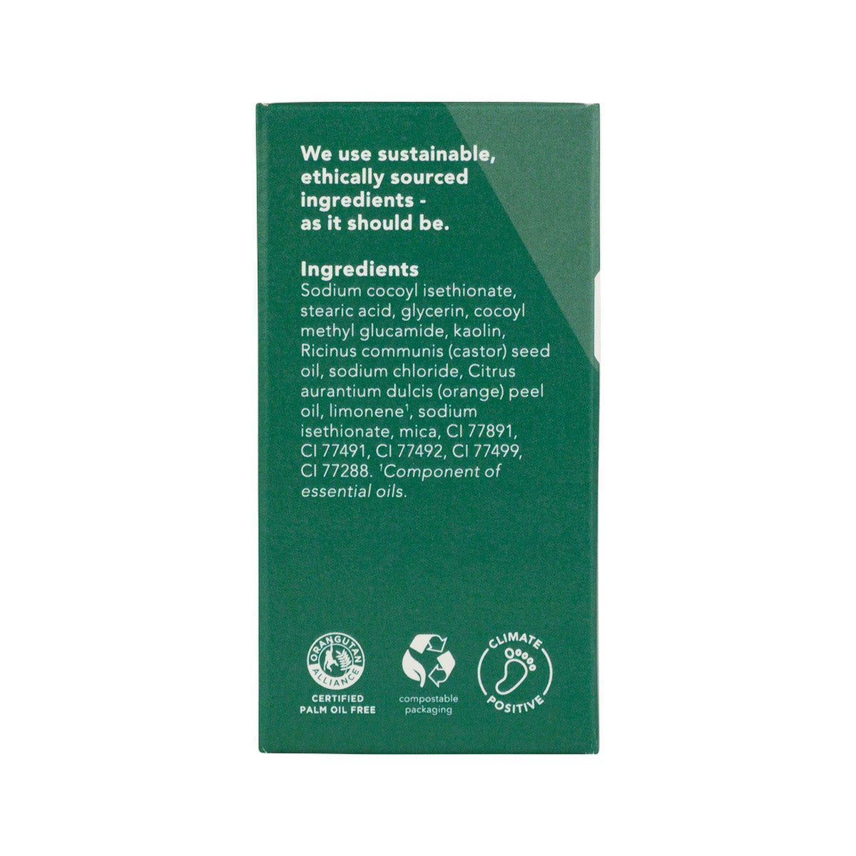 ETHIQUE Solid Face Cleanser Bar Deep Green 100g