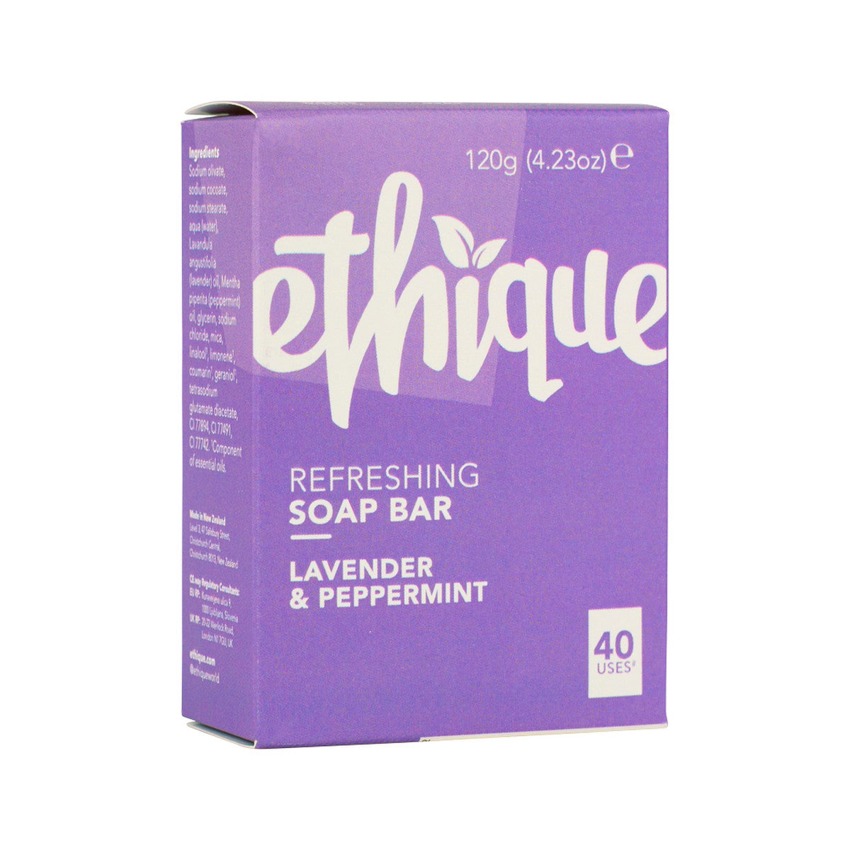 ETHIQUE Solid Bodywash Bar Lavender & Peppermint 120g