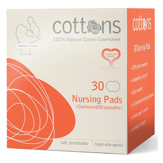 Cottons Nursing Pads 30 Pack