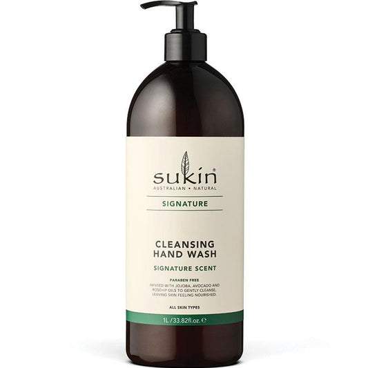 Sukin Cleansing Hand Wash Pump 1 Litre