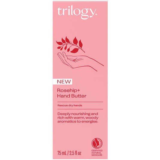 Trilogy Rosehip + Hand Butter 75ml