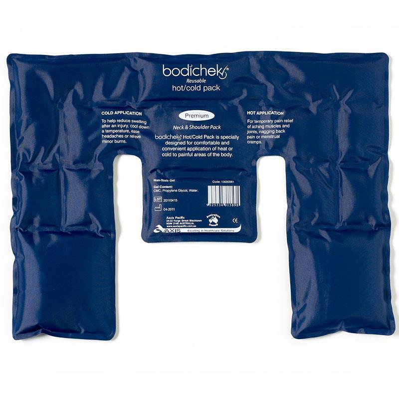 Bodichek Premium Shoulder and Neck Hot/cold Pack Reusable Nylon With Towel Bag