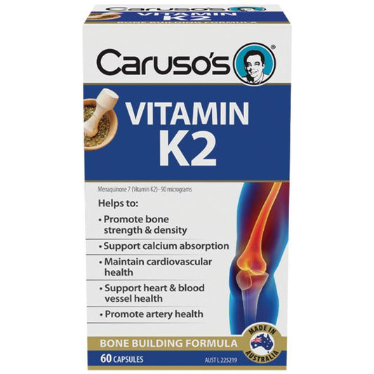 Caruso's Natural Health Vitamin K2 60 Capsules