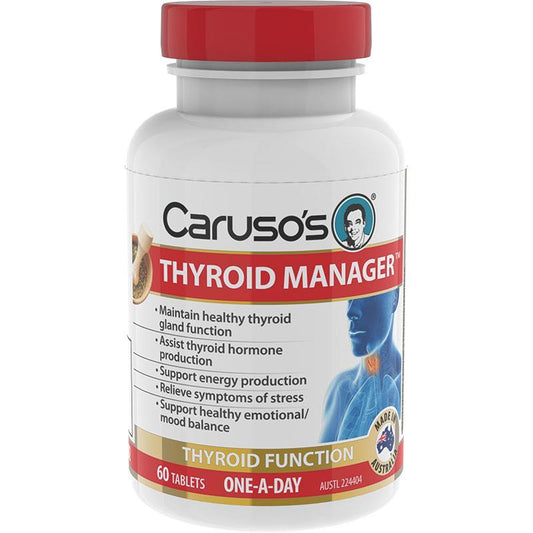 Caruso's Natural Health Thyroid Manager 60 Tablets