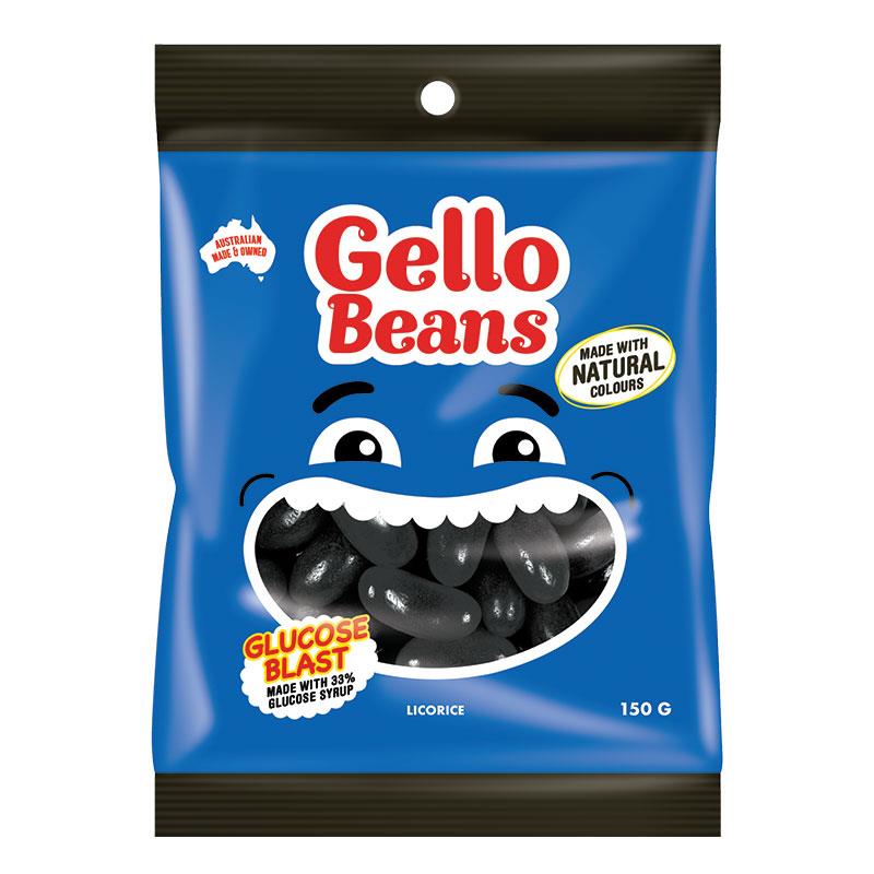 Gello Beans Assorted  70g