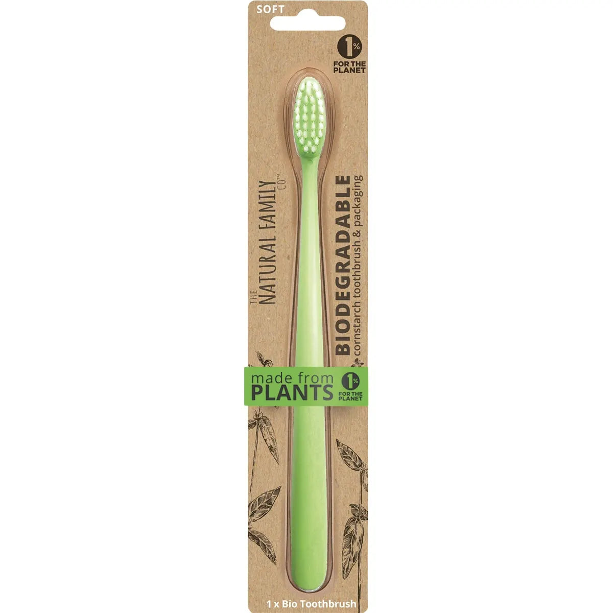 NFCO. Bio Toothbrush Neon Soft (Colours may vary) 8