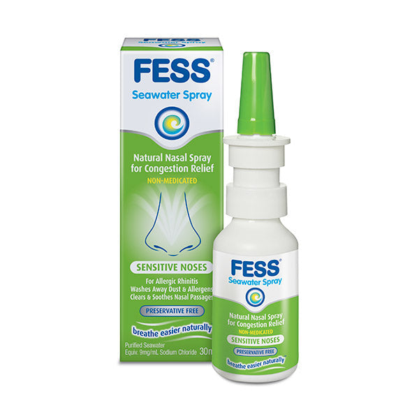 Fess Sensitive Noses Saline Nasal Spray 30ml