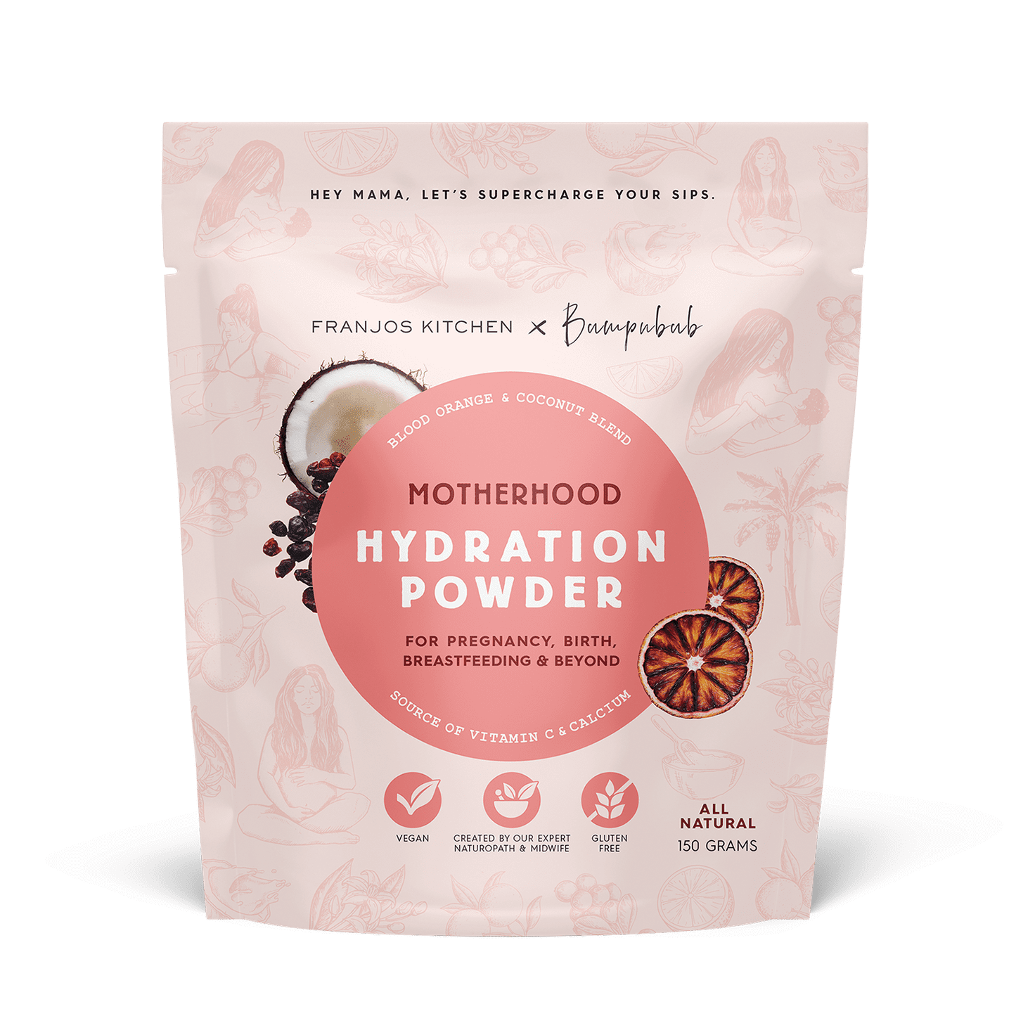 Franjo's Kitchen Motherhood Hydration Powder 150g
