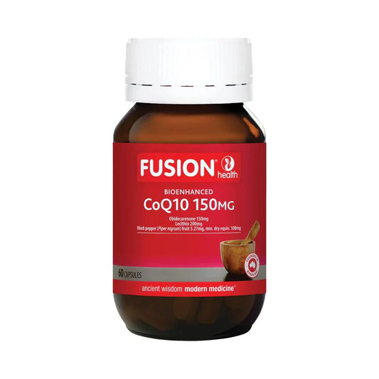 Fusion Health Bioenhanced Coq10 150mg 60c