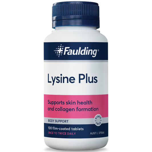 Faulding Lysine Plus 100 Tablets