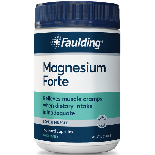 Faulding  Magnesium Forte 400mg 150 Capsules