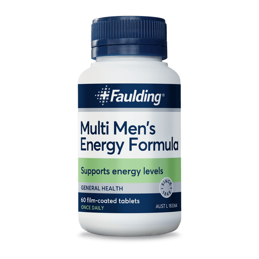 Faulding Multi Mens Energy Formula 60 Tablets