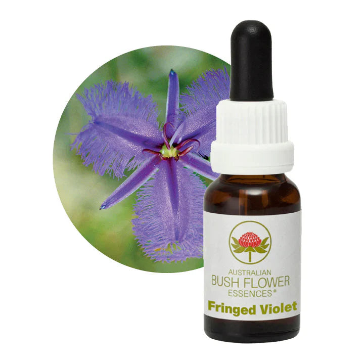 Australian Bush Flower Essences Fringed Violet 15ml