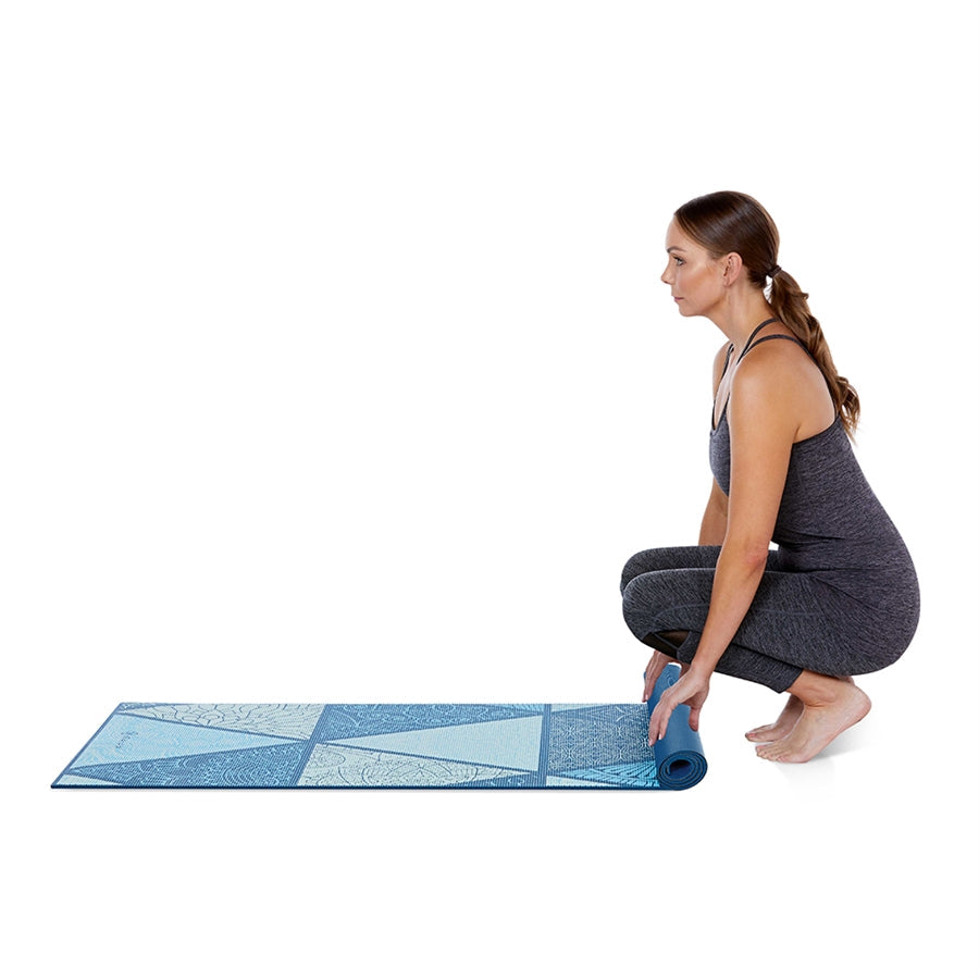 Gaiam Yoga Mat Premium Support 6mm Sea Glass 61cm x 173cm 1