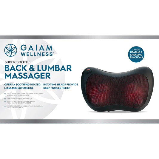 GAIAM Back & Lumbar Massager 1