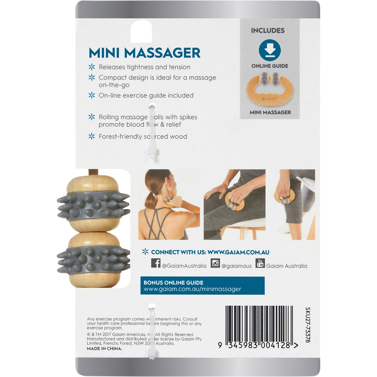 GAIAM Natural Health Mini Massager